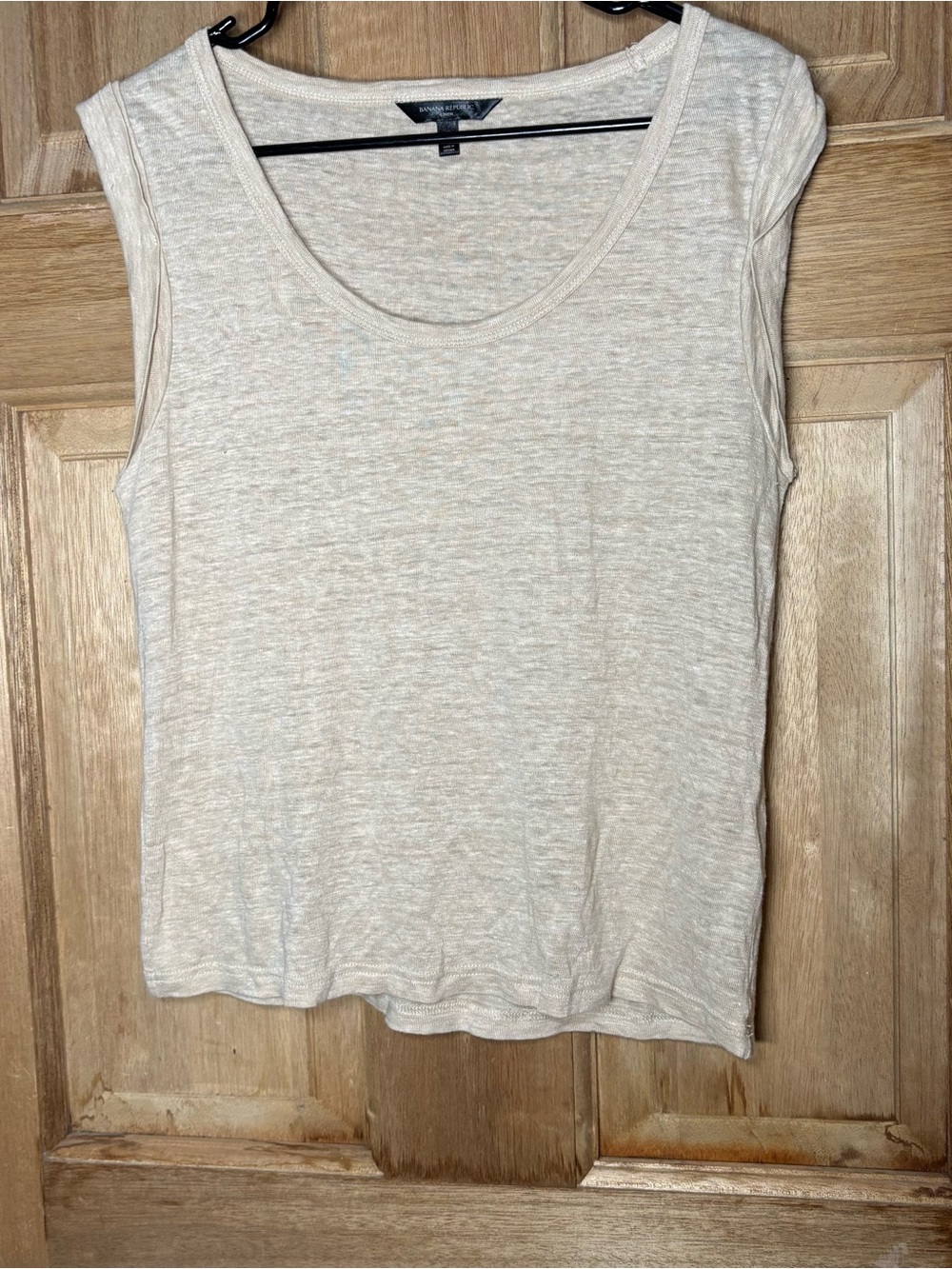Banana republic women’s linen sleeves top size s